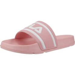 Klapki Fila Model Morro Bay Slipper Kolor Rose. Czerwone klapki Fila, bez wzorów, sportowe, bez obcasa, bez zapięcia. Za 135.50 zł.