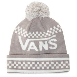 Czapka Vans. Szare czapki zimowe Vans, bez wzorów. Za 109.99 zł.