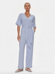 Selected Femme Kombinezon 16089065 Niebieski. Niebieskie sukienki Selected Femme, bez wzorów, bez kołnierzyka, bez ramiączek. Za 259.99 zł.