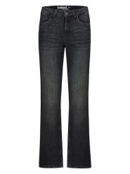 Sublevel Dżinsy - Regular fit - w kolorze czarnym rozmiar: XS. Czarne jeansy Sublevel, xs, z aplikacjami, ze skóry, klasyczne. Za 189.95 zł.