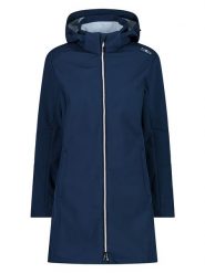 CMP Płaszcz softshellowy w kolorze granatowym rozmiar: 36. Niebieskie płaszcze CMP, bez wzorów, z tkaniny, sportowe, bez kaptura. Za 228.45 zł.
