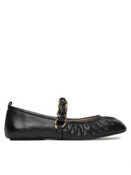 Marella Baleriny Matteo 2513521096200 Czarny. Czarne baleriny Marella, bez wzorów, ze skóry, bez obcasa, bez zapięcia. Za 509.99 zł.