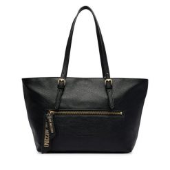 Torebka LOVE MOSCHINO. Czarne shopper bag Love Moschino, bez wzorów, bez dodatków. Za 1,059.00 zł.