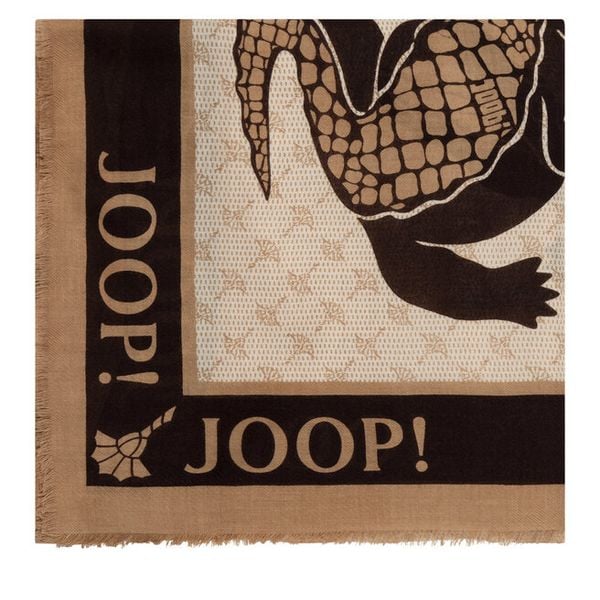 Chusta JOOP!. Brązowe chusty Joop!, bez wzorów. Za 339.99 zł.