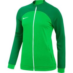 Bluza sportowa damska Nike NK Dri-FIT Academy Trk Jkt K. Zielone bluzy bez kaptura Nike, bez wzorów, bez kaptura, dri-fit (nike). Za 204.90 zł.