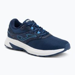 Buty do biegania damskie Joma Meta Lady. Niebieskie buty do biegania Joma, bez wzorów, z gumy, bez zapięcia, do biegania. Za 219.99 zł.