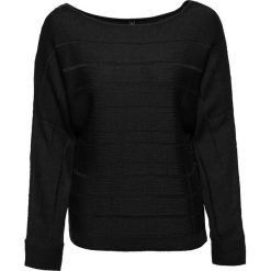 Sweter z dekoracyjnym zamkiem bonprix czarny. Swetry marki INESIS. Za 89.99 zł.