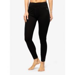 Legginsy termoaktywne damskie Smartwool Classic Merino Base Layer Bottom Boxed. Czarne bielizna termoaktywna damska Smartwool, bez wzorów, sportowe. Za 324.99 zł.