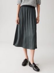 OPUS Spódnica w kolorze antracytowym rozmiar: 42. Czarne spódnice Opus, bez wzorów, midi. Za 165.99 zł.