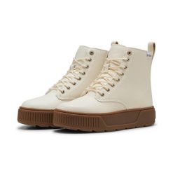 Damskie buty Karmen PUMA Sugared Almond Gold Beige. Brązowe buty treningowe Puma, na jesień, bez wzorów, z gumy, bez zapięcia, trekkingowe. Za 323.85 zł.
