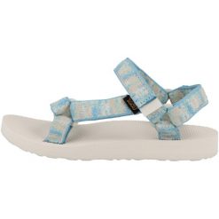 Buty do chodzenia damskie Teva Original Universal. Niebieskie buty trekkingowe Teva, z materiału, bez zapięcia. Za 369.99 zł.