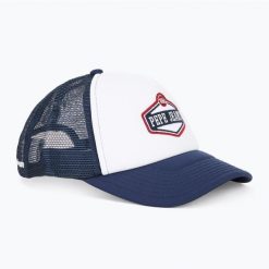 Czapka z daszkiem Pepe Jeans Malton Cap. Niebieskie czapki z daszkiem Pepe Jeans, bez wzorów, z jeansu. Za 119.99 zł.
