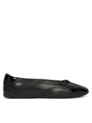 Tommy Hilfiger Baleriny Tjw Ballet Sneaker EN0EN03169 Czarny. Czarne baleriny Tommy Hilfiger, bez wzorów, ze skóry, bez obcasa, bez zapięcia. Za 409.99 zł.