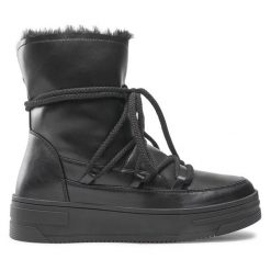 Śniegowce Jenny Fairy. Czarne śniegowce Jenny Fairy, bez wzorów, bez zapięcia. Za 129.99 zł.