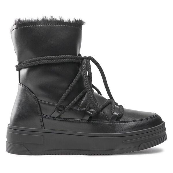 Śniegowce Jenny Fairy. Czarne śniegowce Jenny Fairy, bez wzorów, bez zapięcia. Za 129.99 zł.