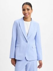 Weekend Max Mara Marynarka - Quito Kobiety Bawełna niebieski, 34. Niebieskie marynarki i żakiety Weekend Max Mara, bez wzorów, z bawełny, biznesowe, bez ramiączek. Za 1,199.95 zł.