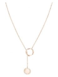 Liebeskind Naszyjnik z elementami ozdobnymi - dł. 45 cm rozmiar: onesize. Naszyjniki Liebeskind, z materiału, ze stali. Za 165.99 zł.