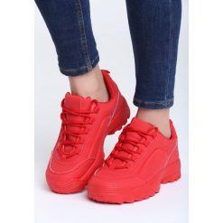 Czerwone Buty Sportowe The First Marathon. Buty sportowe lifestyle marki NEWFEEL. Za 89.99 zł.