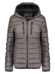 Canadian Peak Kurtka pikowana "Alareak" w kolorze szarym rozmiar: S. Szare kurtki Canadian Peak, s, z aplikacjami, bez kaptura. Za 159.95 zł.