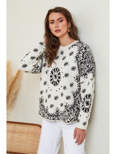 So Cachemire Sweter "Adony" w kolorze kremowym rozmiar: XL. Brązowe swetry So Cachemire, xl, bez wzorów, z kaszmiru, bez ramiączek. Za 328.65 zł.