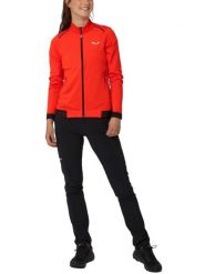 Bluza polarowa turystyczna damska Salewa Pedroc PL 2 W Jacket. Czerwone bluzy bez kaptura Salewa, s, bez wzorów, z materiału, bez kaptura. Za 486.25 zł.