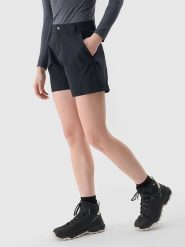 4F Szorty kolarskie w kolorze czarnym rozmiar: XS. Czarne szorty sportowe 4f, bez wzorów, z materiału, rowerowe. Za 48.16 zł.