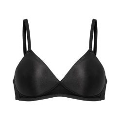 Triumph Biustonosz Soft Sensation czarny female czarny 70A. Czarne biustonosze sportowe Triumph, bez wzorów, z jedwabiu. Za 159.00 zł.