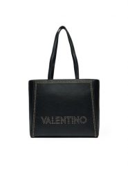 Valentino Torebka Shine VBS8AI01 Czarny. Czarne torebki klasyczne Valentino, bez wzorów, ze skóry, bez dodatków. Za 419.99 zł.