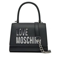 Torebka LOVE MOSCHINO. Czarne torebki klasyczne Love Moschino, bez wzorów, klasyczne, bez dodatków. Za 499.99 zł.