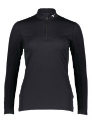 Mizuno Koszulka funkcyjna w kolorze czarnym rozmiar: L. Czarne t-shirty sportowe Mizuno, l, bez wzorów, bez ramiączek, outdoorowe. Za 132.05 zł.