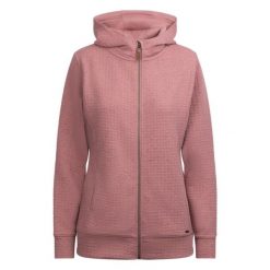 Trespass Winnie - Damska codzienna bluza z kapturem JasnoMulberry Marl. Czerwone bluzy Trespass, bez wzorów, z jersey, sportowe, bez ramiączek, z kapturem. Za 301.99 zł.