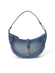 Polo Ralph Lauren Torebka 428P05474001 Niebieski. Niebieskie torebki klasyczne Polo Ralph Lauren, bez wzorów, z materiału, bez dodatków. Za 1,999.00 zł.