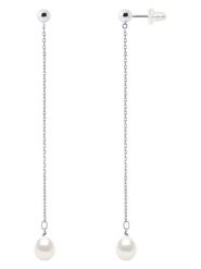 Mitzuko Złote kolczyki z perłami rozmiar: onesize. Białe kolczyki Mitzuko, z perłą, złote. Za 739.99 zł.