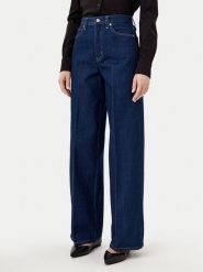 Calvin Klein Jeansy K20K208253 Niebieski Wide Leg. Niebieskie jeansy Calvin Klein, bez wzorów, z bawełny. Za 389.99 zł.
