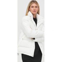 Karl Lagerfeld kurtka damska kolor biały zimowa. Białe kurtki KARL LAGERFELD, na zimę, l, bez wzorów, bez kaptura. Za 2,299.90 zł.