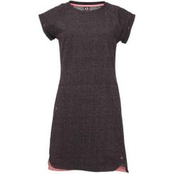 Sukienka damska Loap Eduska czarna, roz. M. Czarne sukienki GLENMUIR, m, bez wzorów, eleganckie, bez kołnierzyka, bez ramiączek, sportowe. Za 183.99 zł.