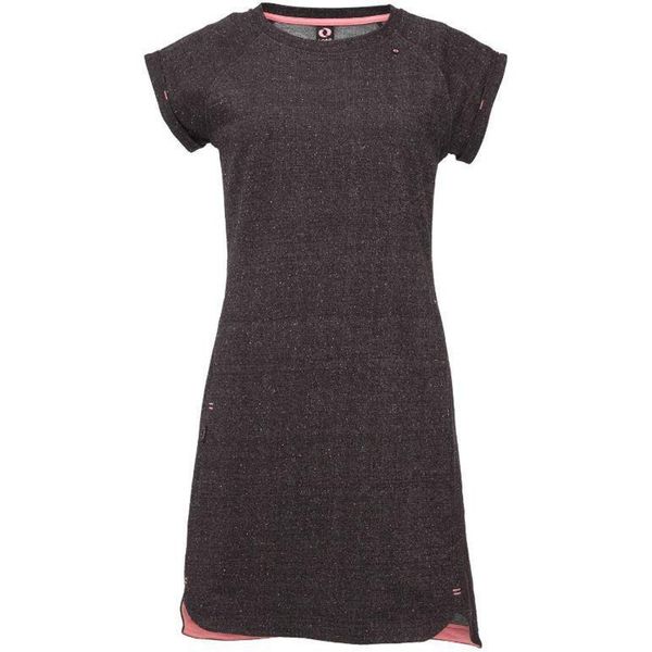 Sukienka damska Loap Eduska czarna, roz. M. Czarne sukienki GLENMUIR, m, bez wzorów, eleganckie, bez kołnierzyka, bez ramiączek, sportowe. Za 183.99 zł.