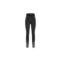 Legginsy termoaktywne damskie Odlo Blackcomb Eco BL Bottom Long. Czarne bielizna termoaktywna damska ODLO, bez wzorów, bez ramiączek, trekkingowe. Za 359.99 zł.
