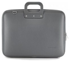 Torba Bombata Classic 17” charcoal. Szare torby na laptopa Bombata, bez wzorów, na ramię. Za 309.00 zł.