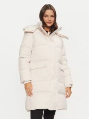 Guess Kurtka puchowa Beliksa W4BL0B WGJR2 Beżowy Regular Fit. Brązowe kurtki Guess, xxl, z aplikacjami, z puchu, bez kaptura. Za 899.99 zł.