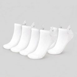 Skarpetki unisex bieganie niskie białe Tab. Białe skarpetki GYMBEAM, bez wzorów, z elastanu. Za 34.90 zł.
