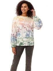Heine Bluza w kolorze beżowym rozmiar: 38. Brązowe bluzy Heine, bez wzorów, bez kaptura. Za 85.95 zł.
