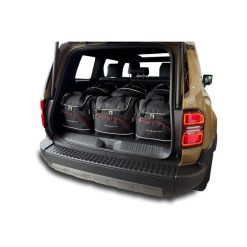 Torby Do Bagażnika Toyota Land Cruiser 2024+ 6Szt Kjust. Czarne torby podróżne KJUST, bez wzorów. Za 1,807.00 zł.