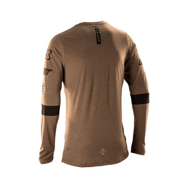 Bluza rowerowa Leatt MTB Gravity 3.0 Long Sleeve. Brązowe bluzy LEATT, l, bez wzorów, z bawełny, bez ramiączek, bez kaptura. Za 262.05 zł.