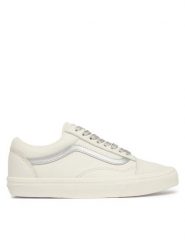 Vans Tenisówki Old Skool VN000D6WC9F1 Écru. Białe trampki Vans, bez wzorów, ze skóry, bez zapięcia. Za 429.99 zł.