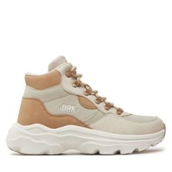Trapery Dorko. Brązowe traperki Dorko, bez wzorów, bez obcasa, bez zapięcia. Za 239.99 zł.