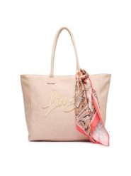 Liu Jo Torebka AA6200 T546A Różowy. Czerwone shopper bag Liu Jo, bez wzorów, z materiału, bez dodatków. Za 469.99 zł.