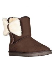 Geographical Norway Botki zimowe "Opap" w kolorze brązowym rozmiar: 41. Brązowe botki Geographical Norway, bez wzorów, z futra, bez obcasa, bez zapięcia. Za 130.99 zł.