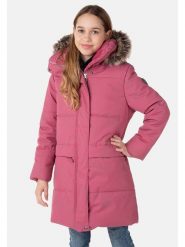 LENNE Płaszcz zimowy "Dora" w kolorze różowym rozmiar: 122. Różowe płaszcze LENNE, na zimę, s, bez wzorów, bez kaptura. Za 393.45 zł.