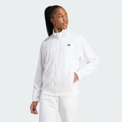 Bluza Tennis Walk-On. Białe bluzy adidas, l, bez wzorów, z materiału, bez kaptura, tenisowe. Za 379.00 zł.